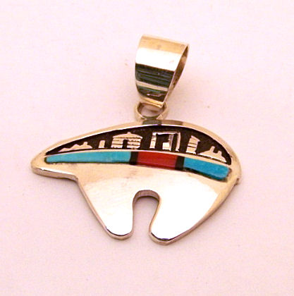 Tanner Chaney : Silver Jewelry Richard Begay Pendants 48763