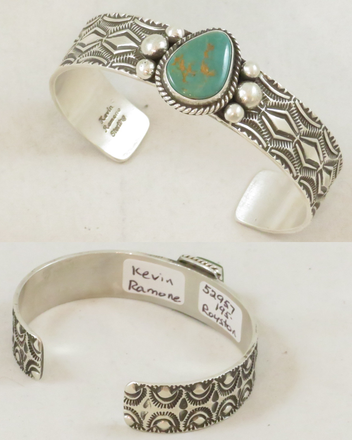 Tanner Chaney : Silver Jewelry Kevin Ramone Bracelets 52957